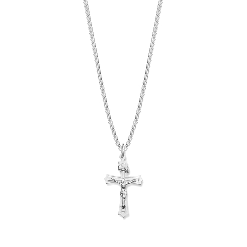 Buy Online Plain Metal Cross Pendant Necklaces  - Abelini