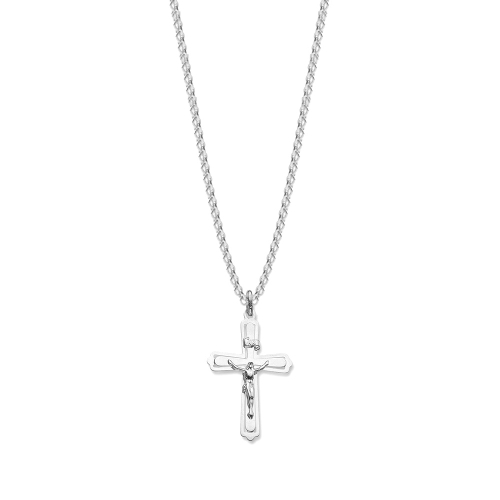 Buy Plain Metal Cross Pendant Necklace With Low Price - Abelini