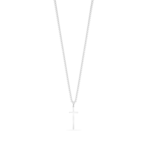 Buy Plain Metal Cross Pendant Necklace Abelini - Abelini