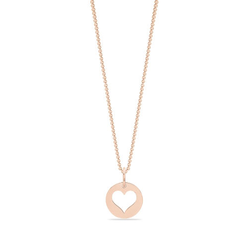 Purchase Plain Metal Heart Design Pendant - Abelini
