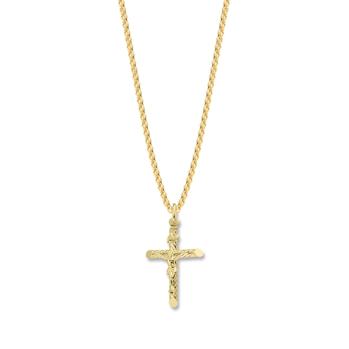 Yellow Gold Simple Pendant Necklaces