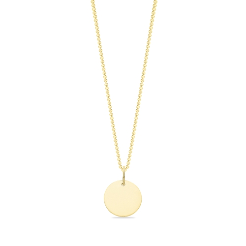 Yellow Gold Designer radiance Pendant Necklaces