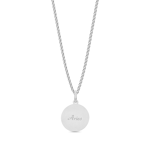Zodiac constellation aries Pendant Necklaces