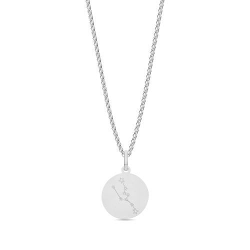 Zodiac constellation taurus Pendant Necklaces