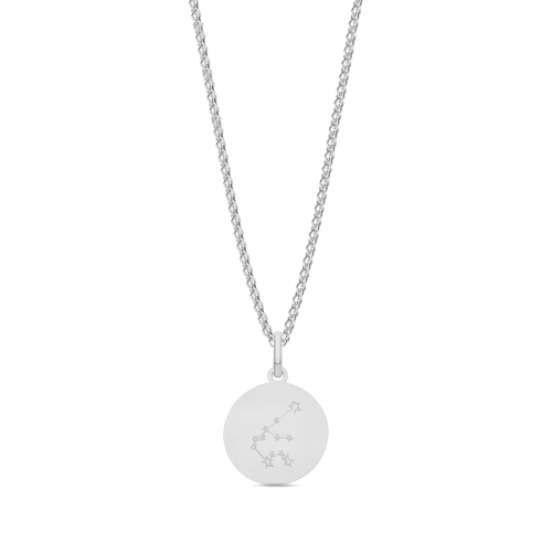 Zodiac constellation aquarius Pendant Necklaces