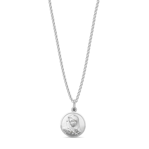 Silver Personalise Pendant Necklaces