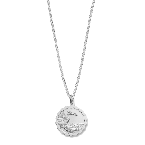 Platinum Timelesslink Personalise Pendant Necklaces