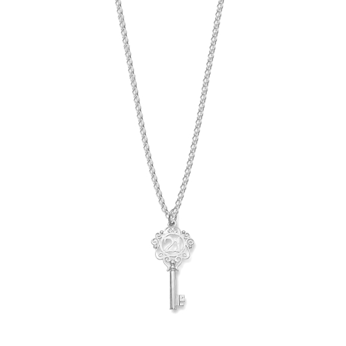 21st milestone charm Pendant Necklaces