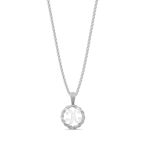 Silver Radianttrail Pendant Necklaces