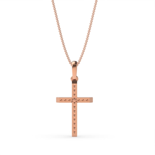The simple elegance of the Plain Metal Cross Pendant