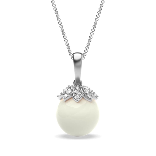 Round Shape pearl pendant (10.0mm)