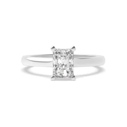 Prong Pear Pointy Bridge Solitaire Engagement Ring