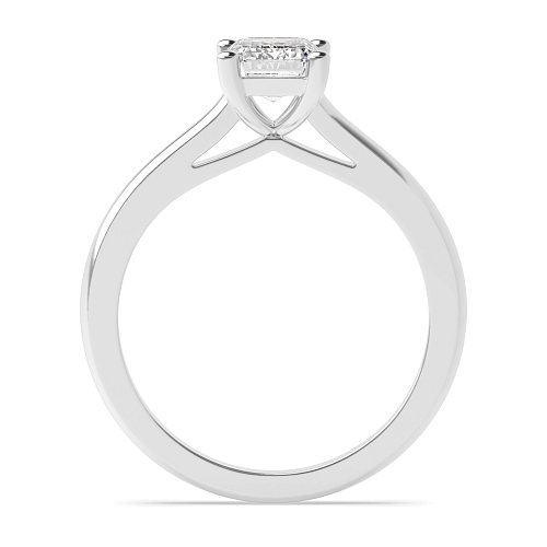 Emerald Pointy bridge Engagement Rings