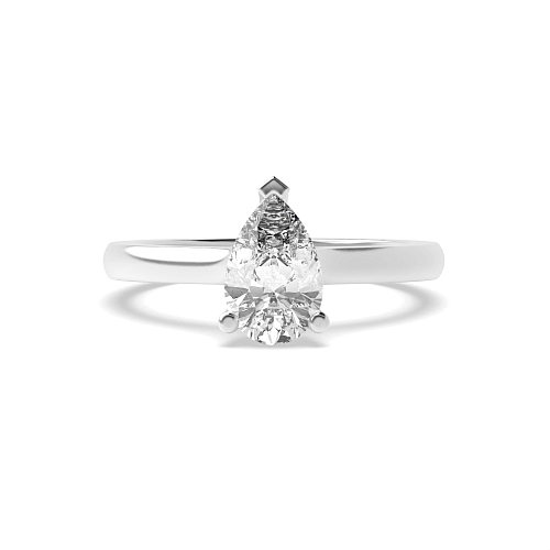 Pointy bridge Engagement Rings