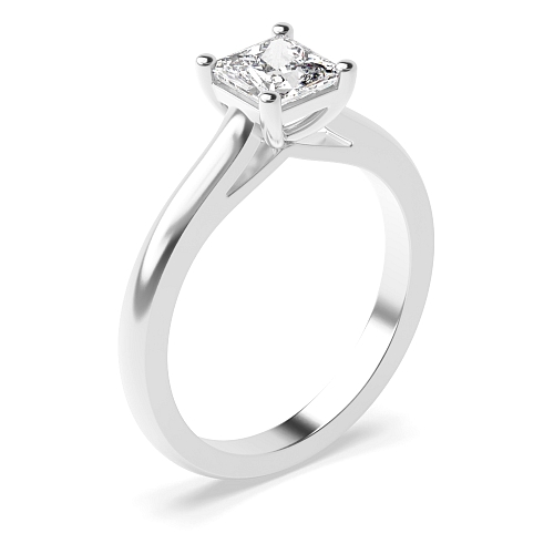 Princess Pointy bridge Engagement Rings