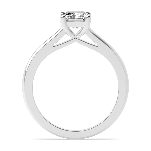 Radiant Pointy bridge Engagement Rings