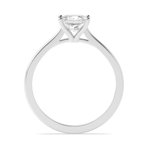 4 Prong Princess Delicate setting Engagement Rings
