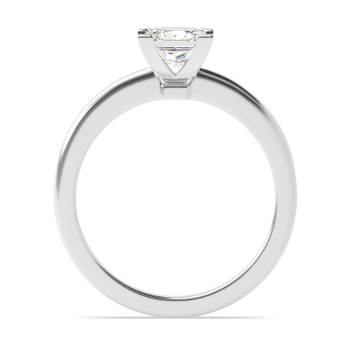 4 Prong Princess Quadratic Quasar Naturally Mined Diamond Engagement Rings