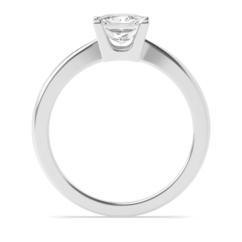 4 Prong Princess Lab Grown Diamond Solitaire Engagement Ring