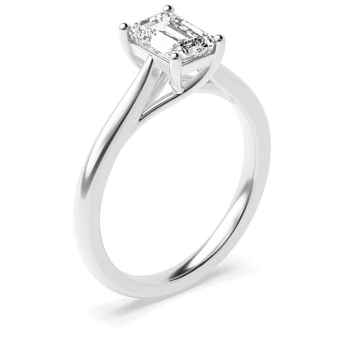 Emerald Crossover claws gallary Engagement Rings