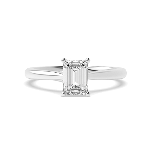 Emerald Crossover claws gallary Engagement Rings