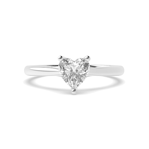 Prong Heart Crossover claws gallary Engagement Rings