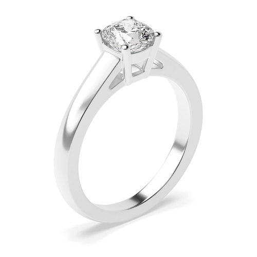 Cushion Basket set classic Engagement Rings