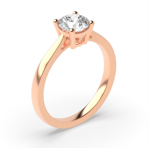 Rose Gold Classic Engagement Rings