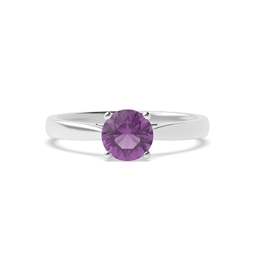 Classic Amethyst Engagement Rings