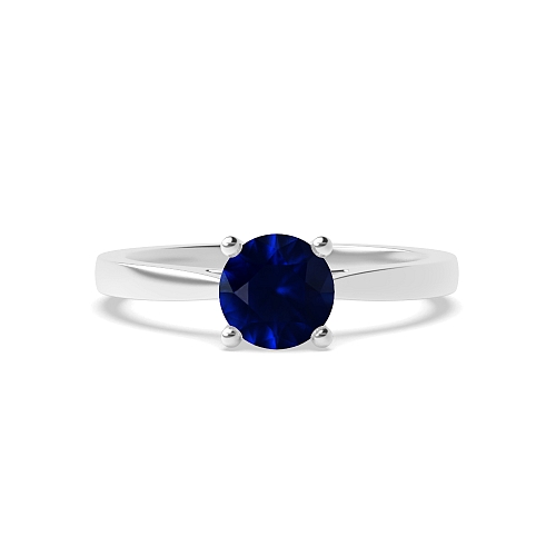 Classic Blue Sapphire Engagement Rings