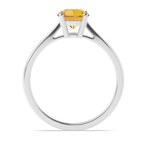 Classic Citrine Engagement Rings