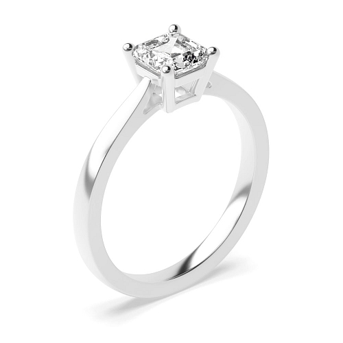 Asscher Classic Engagement Rings