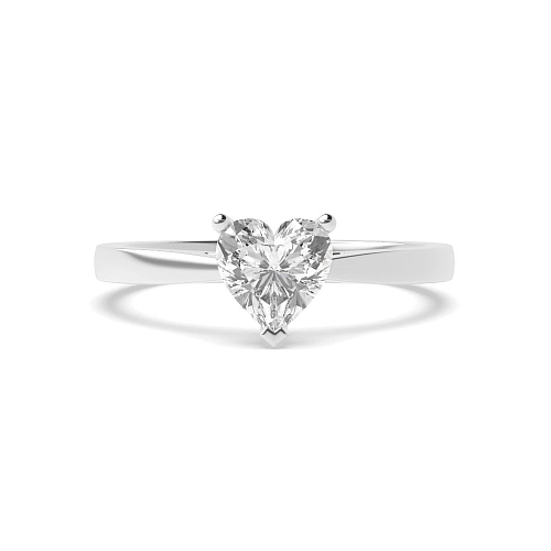 Prong Heart Classic Engagement Rings