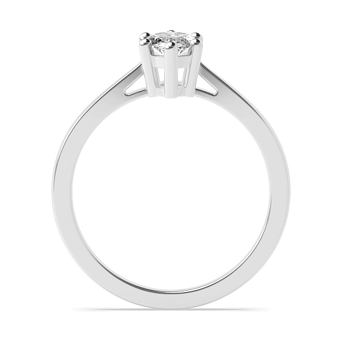 4 Prong Marquise Classic Solitaire Engagement Ring