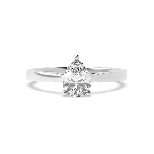 Prong Pear Classic Engagement Rings