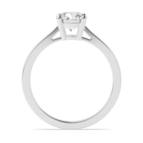 4 Prong Classic Lab Grown Diamond Solitaire Engagement Ring