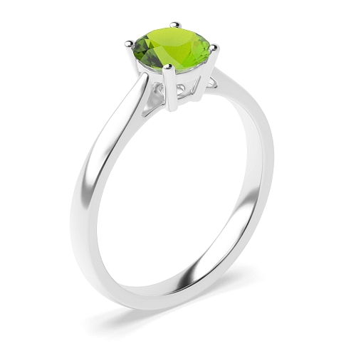 Classic Peridot Engagement Rings