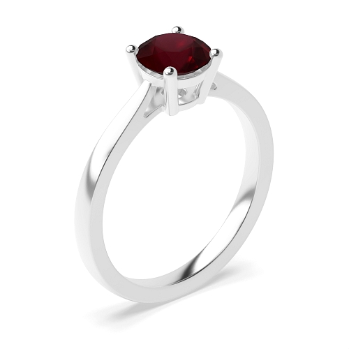 Classic Ruby Engagement Rings