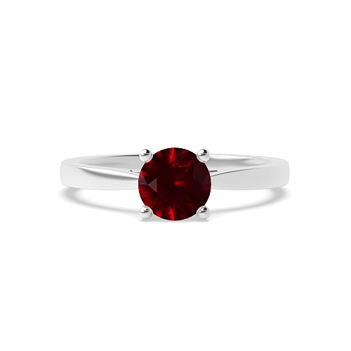 Classic Ruby Engagement Rings