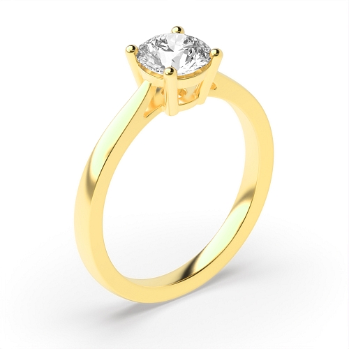 Yellow Gold Classic Engagement Rings