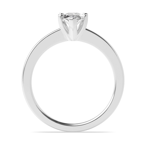 Marquise Open set round claws Engagement Rings