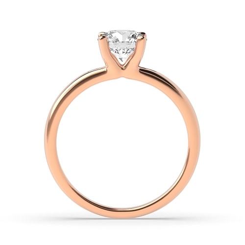 Rose Gold Open modern Engagement Rings