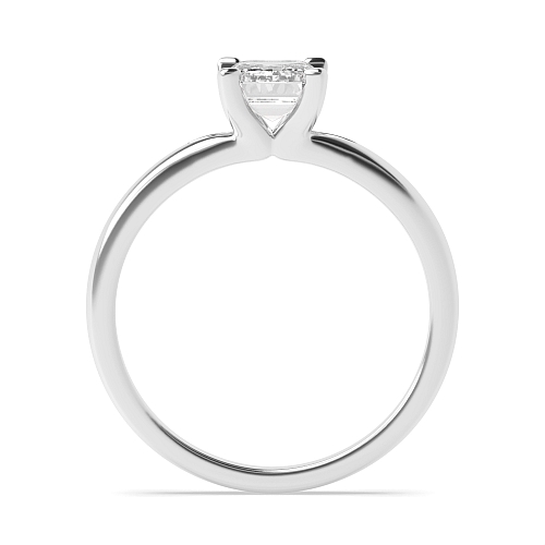 Emerald Open modern Engagement Rings