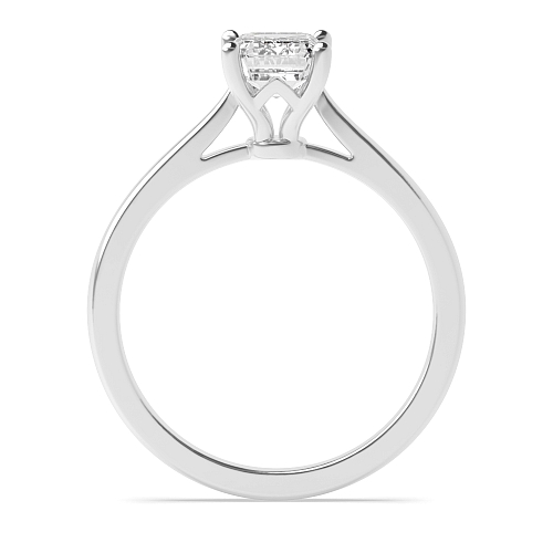 Emerald Flower setting Engagement Rings