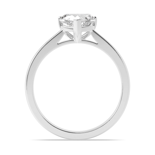 Prong Heart Classic Moissanite Engagement Rings