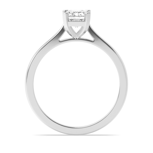 4 Prong Radiant Classic basket set Engagement Rings