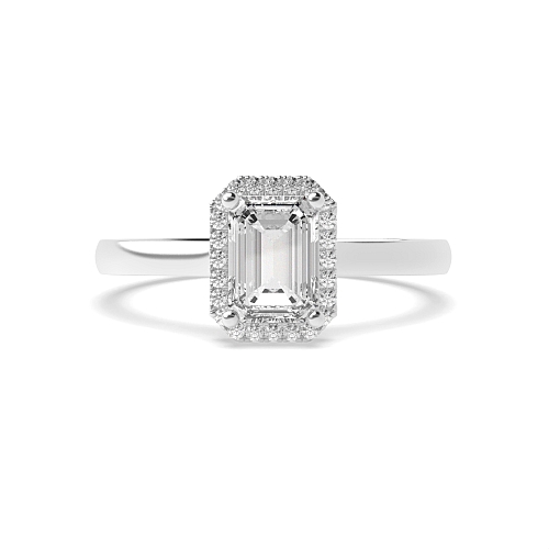 Emerald Classic low set Engagement Rings