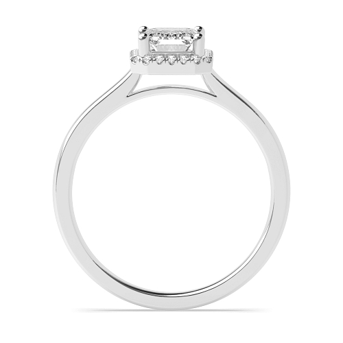 Emerald Classic low set Engagement Rings