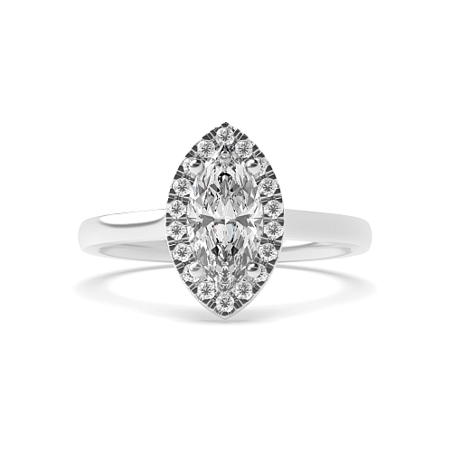 Marquise Classic low set Engagement Rings