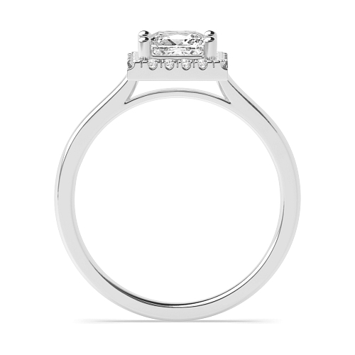 Princess Classic low set Engagement Rings